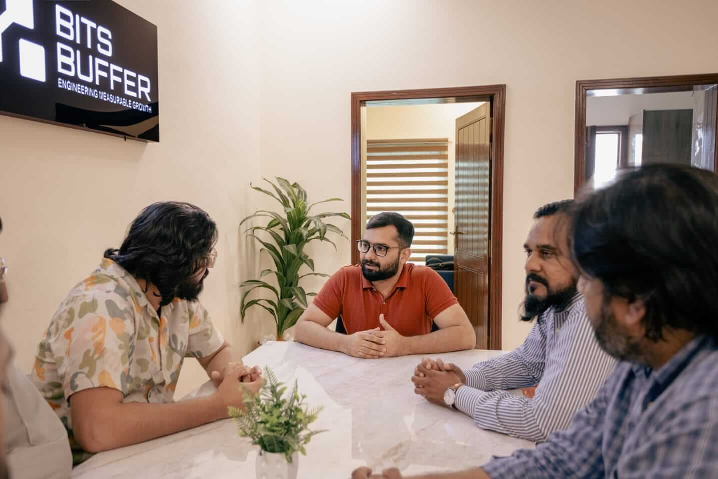 Bitsbuffer team reviewing route optimization software