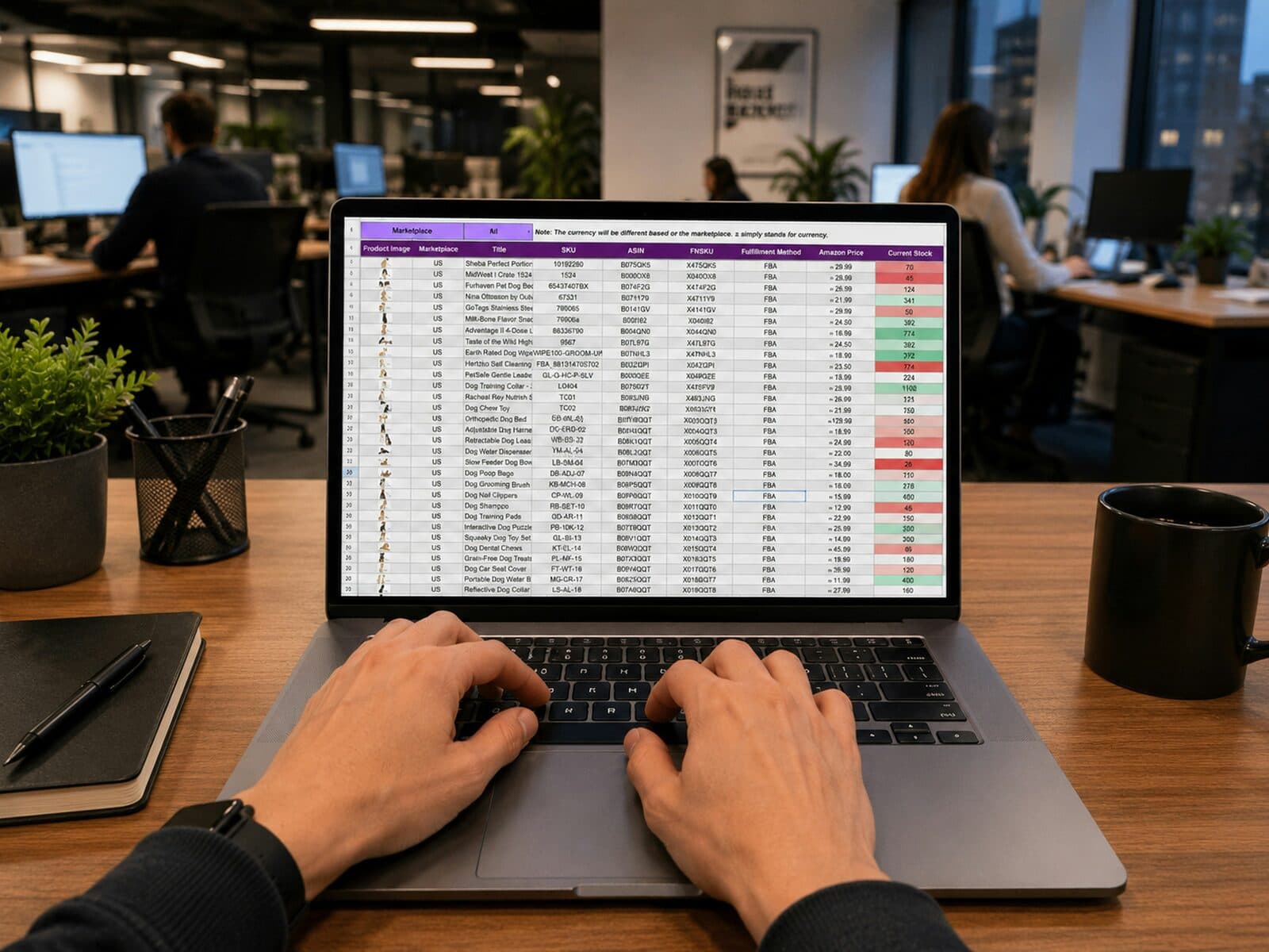 Real estate CRM screen showing listings, leads, and follow-ups tracked in one pipeline